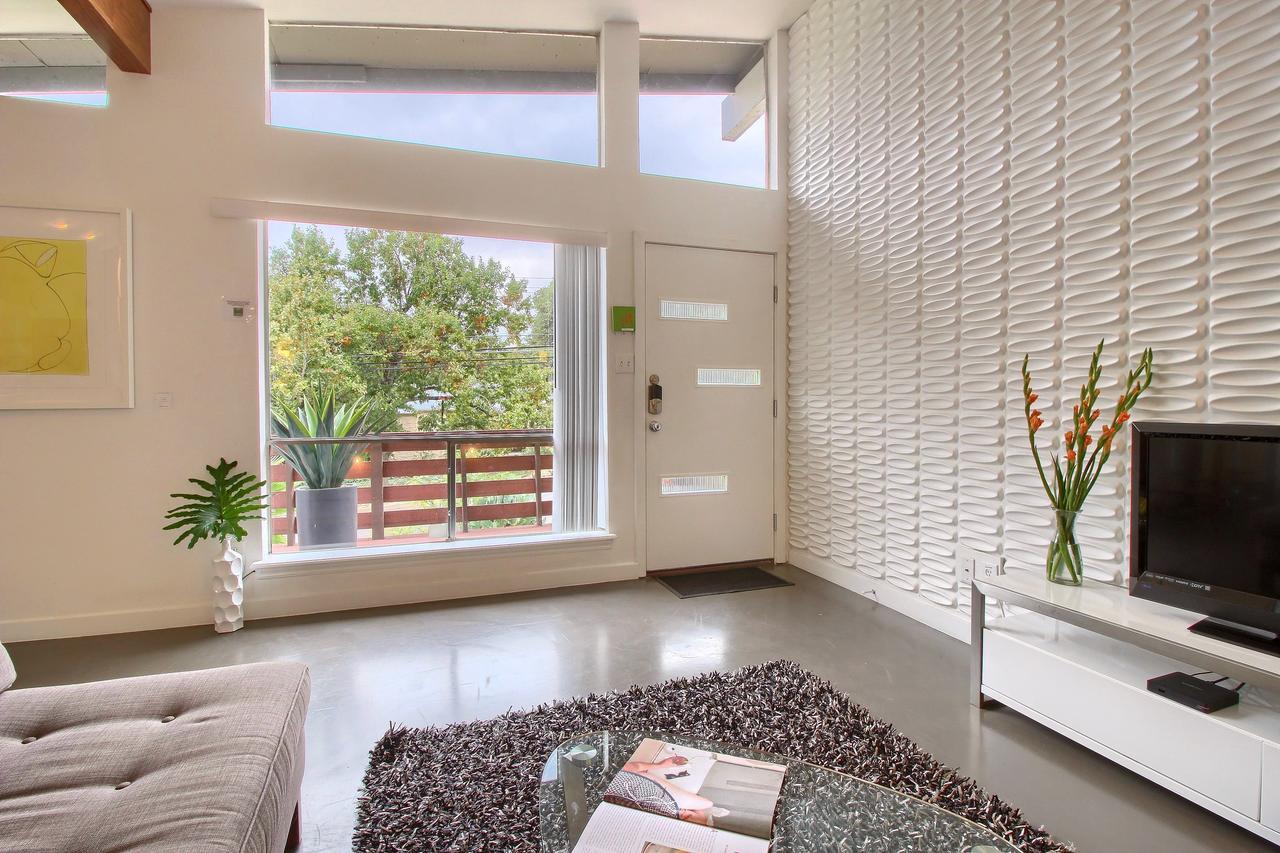Вилла Travis Heights Modern I Остин Экстерьер фото